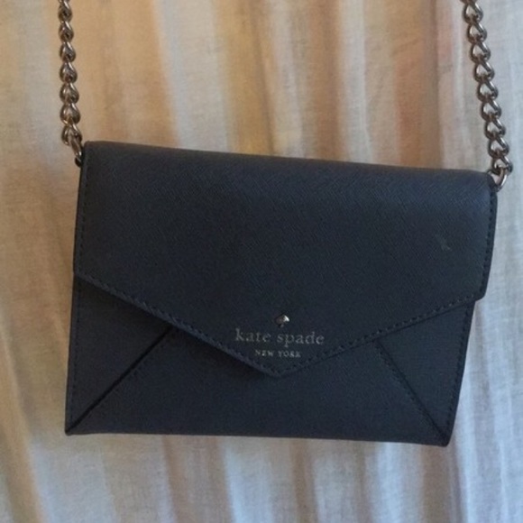 Gray kate spade crossbody - Picture 1 of 4